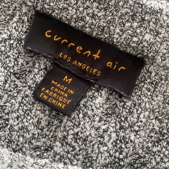 Anthropologie Gretchen Knit Midi Dress HTF Gray Short Sleeve $148 Soft Sm M - Picture 6 of 9